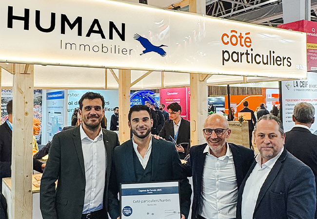 Actualité Côté Particuliers : Agence de l'Année 2025, Côté Particuliers se distingue ! ✨